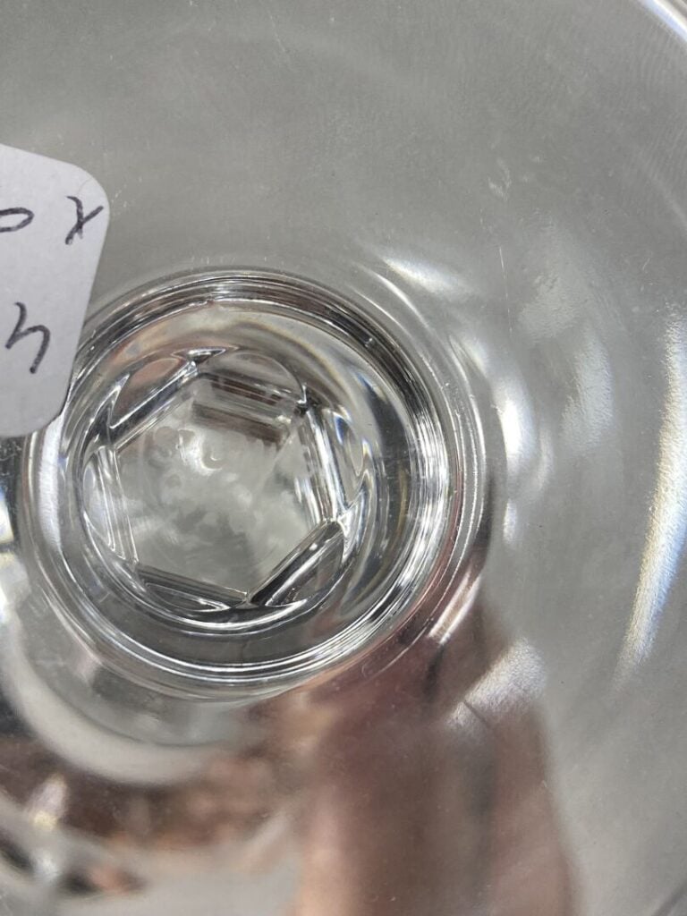 SAINT LOUIS - Partie de service de verres en cristal taillé, modèle Cerdagne, c…