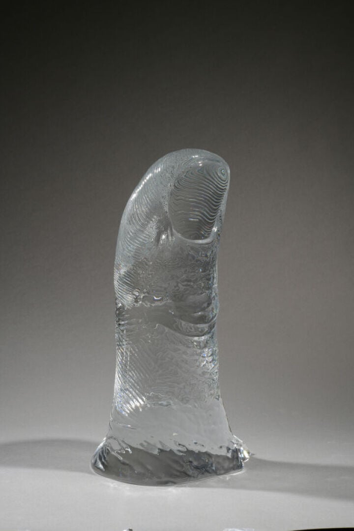 BACCARAT & César BALDACCINI dit CÉSAR (1921-1998) - Pouce - Sculpture en crista…