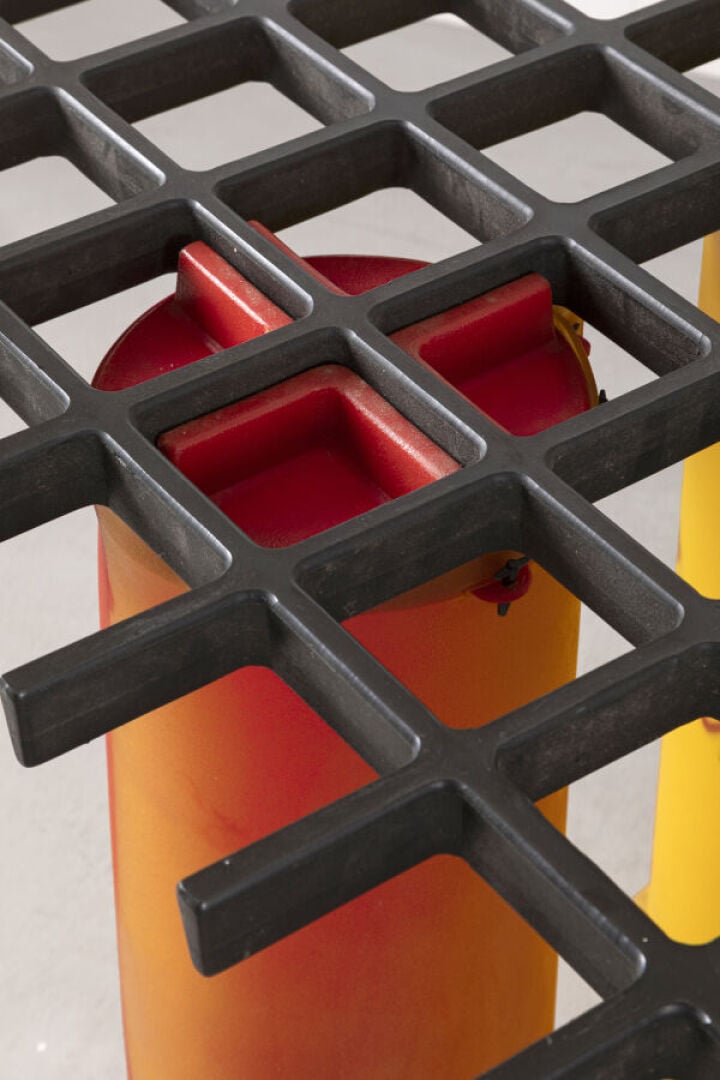 GAETANO PESCE (1939-2024) - Pièce unique - Table de la série « Nobody's perfect…