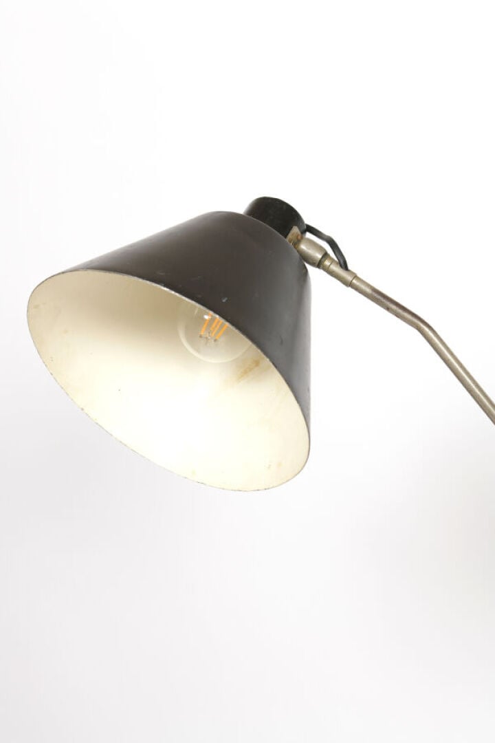 Hans FILLEKES (1918-1983) - Lampadaire à balancier modèle "Magneto" en métal ch…