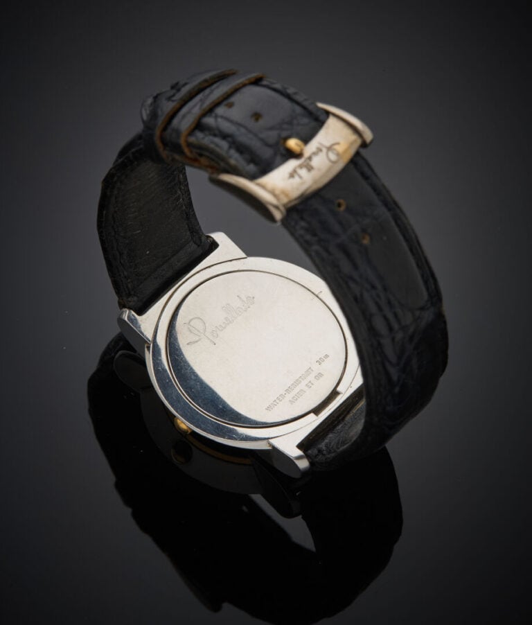 POMELLATO - - BRACELET MONTRE ronde conique "Tondo" en acier et or jaune (750‰)…