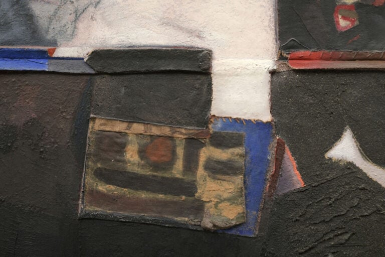 Serge HÉLÉNON (1934) - Composition - Technique mixte et collage sur toile - Sig…