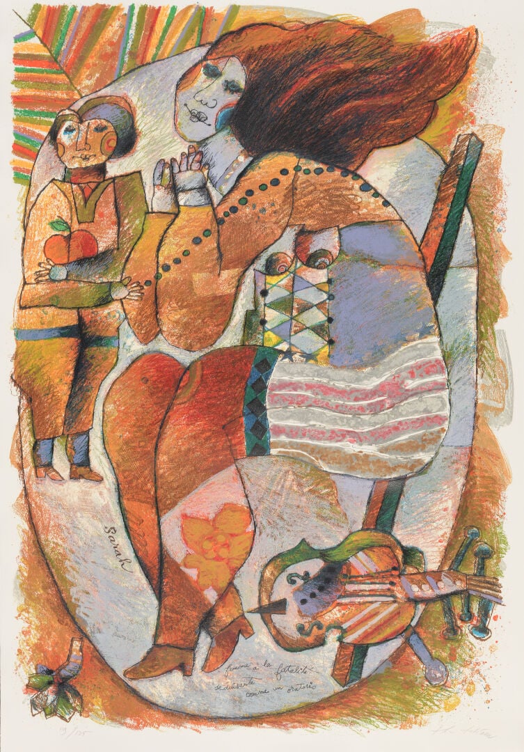 Théo TOBIASSE (1927-2012) - Les Mères bibliques, 1984 - Nahan Galleries - Album…