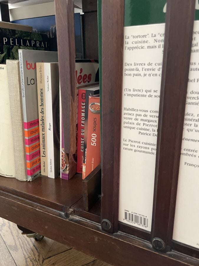 Bibliothèque tournante de style anglais en bois naturel - 123 x 59 x 59 - (acci…