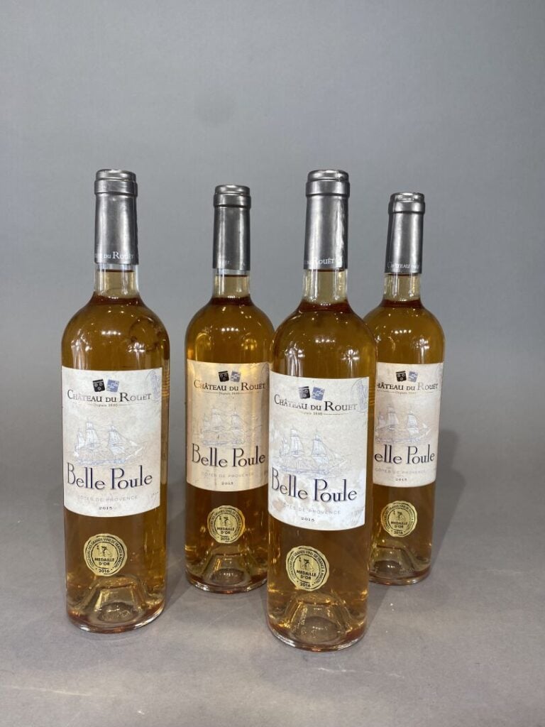 Ensemble de bouteilles de vin comprenant: - - Château Cazette, Sauvignon, 2020…