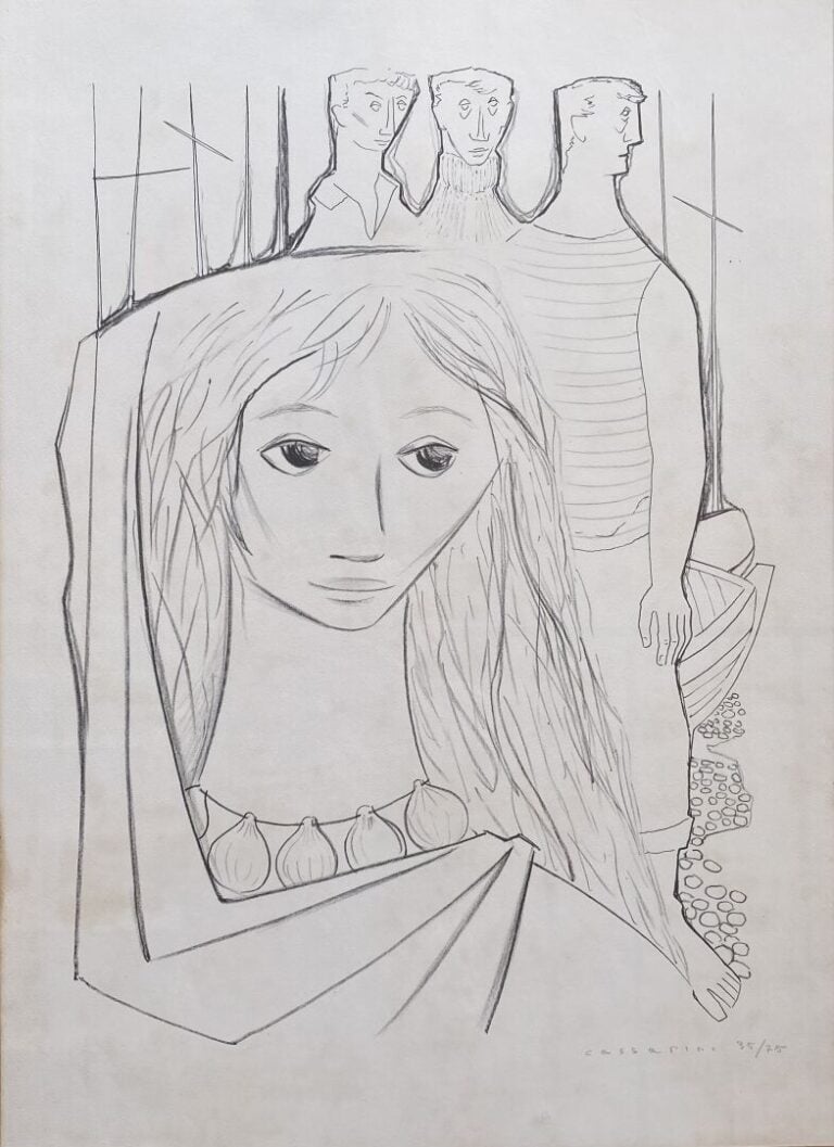 Jean CASSARINI (XXème siècle) - Lithographies - L'une est signée en bas à droit…