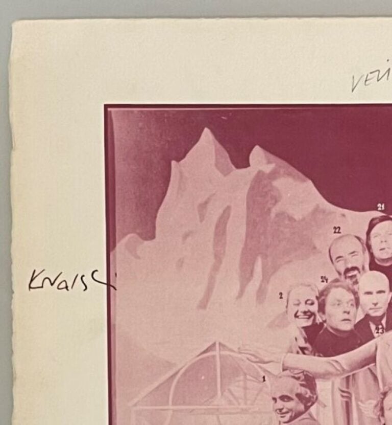 Alain JOFFROY (1928-2015) - Le rendez-vous des amis chez Fred Lanzenberg à Brux…