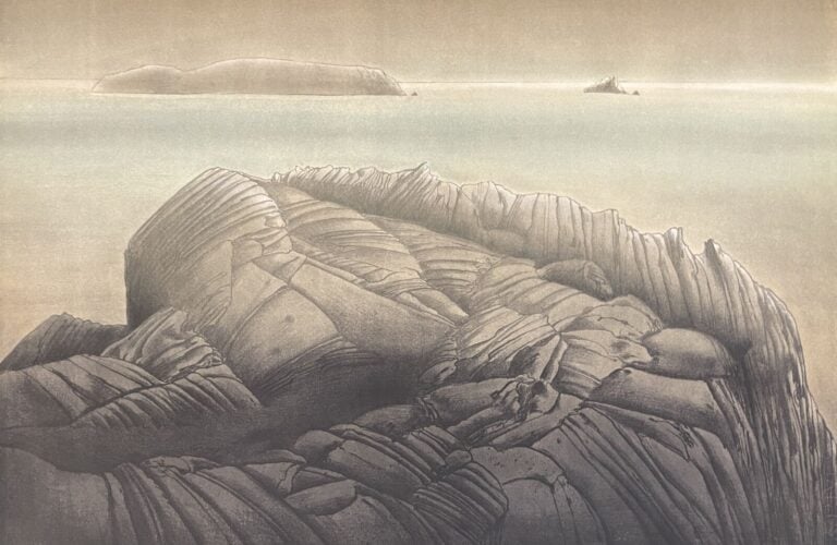 Alain LE FOLL (1934-1981) - - Rochers - - Ensemble de six lithographies sur pap…