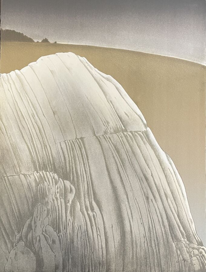 Alain LE FOLL (1934-1981) - - Rochers - - Ensemble de six lithographies sur pap…