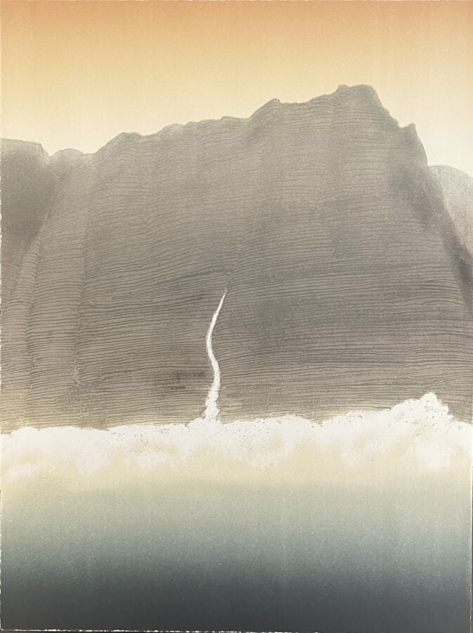 Alain LE FOLL (1934-1981) - - Rochers - - Ensemble de six lithographies sur pap…