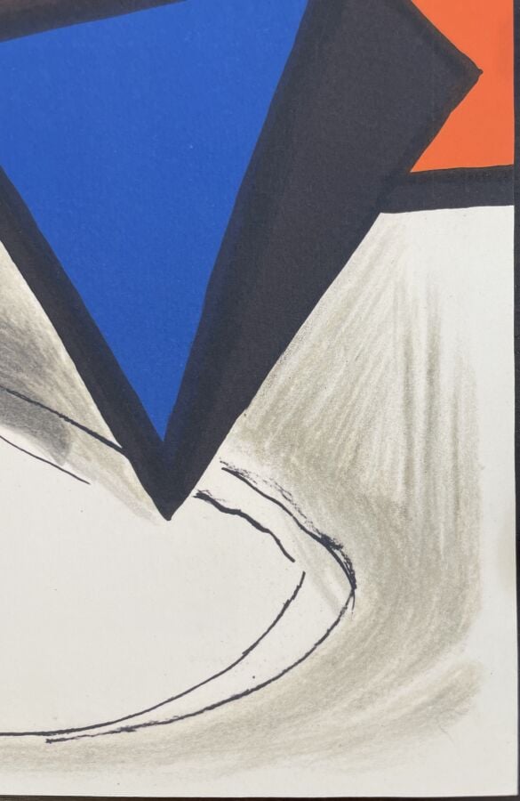 Alexander CALDER (1898-1976) - Hommages aux Pyramides, 1970 - - Lithographie en…