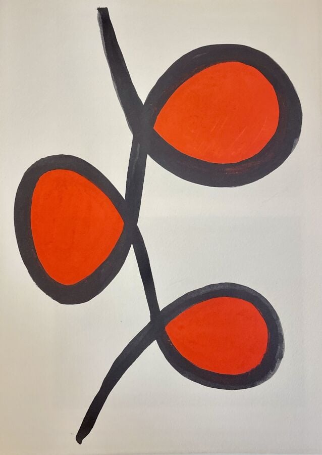 Alexandre CALDER, Crags and critters, 1975, catalogue comprenant 4 lithographie…