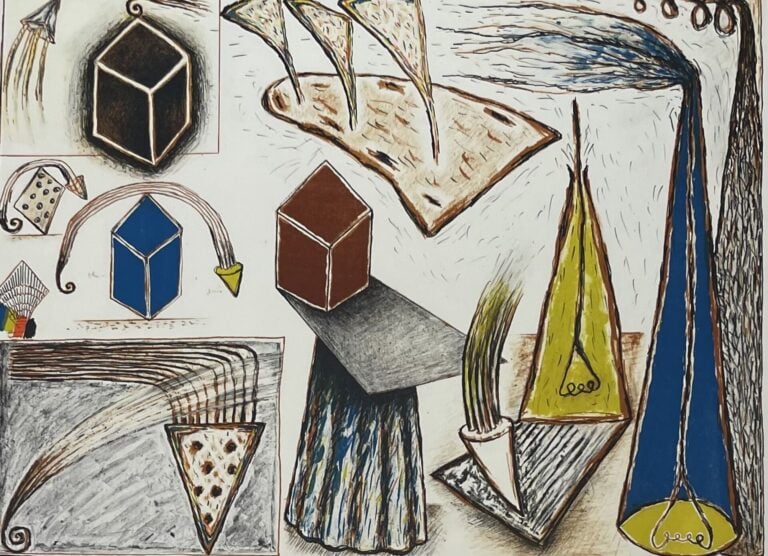 ANGEL Dominique (né en 1942) - Sans titre, 1986 - Lithographie - Signée et daté…