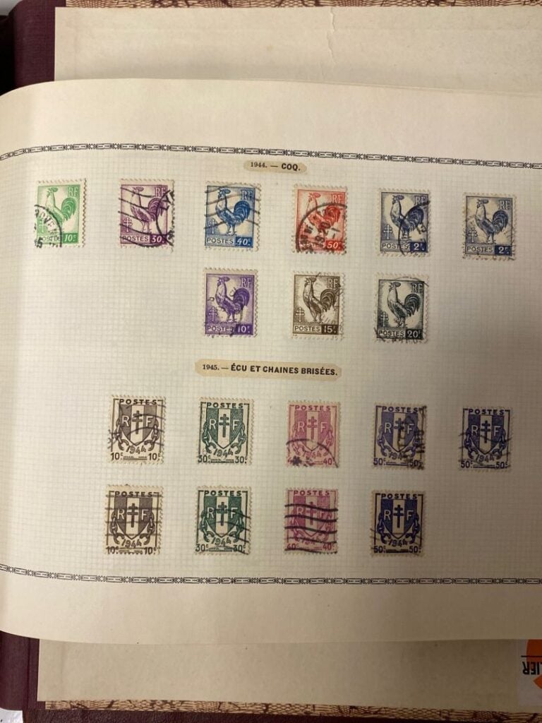 Belle collection de France et des anciennes colonies françaises.