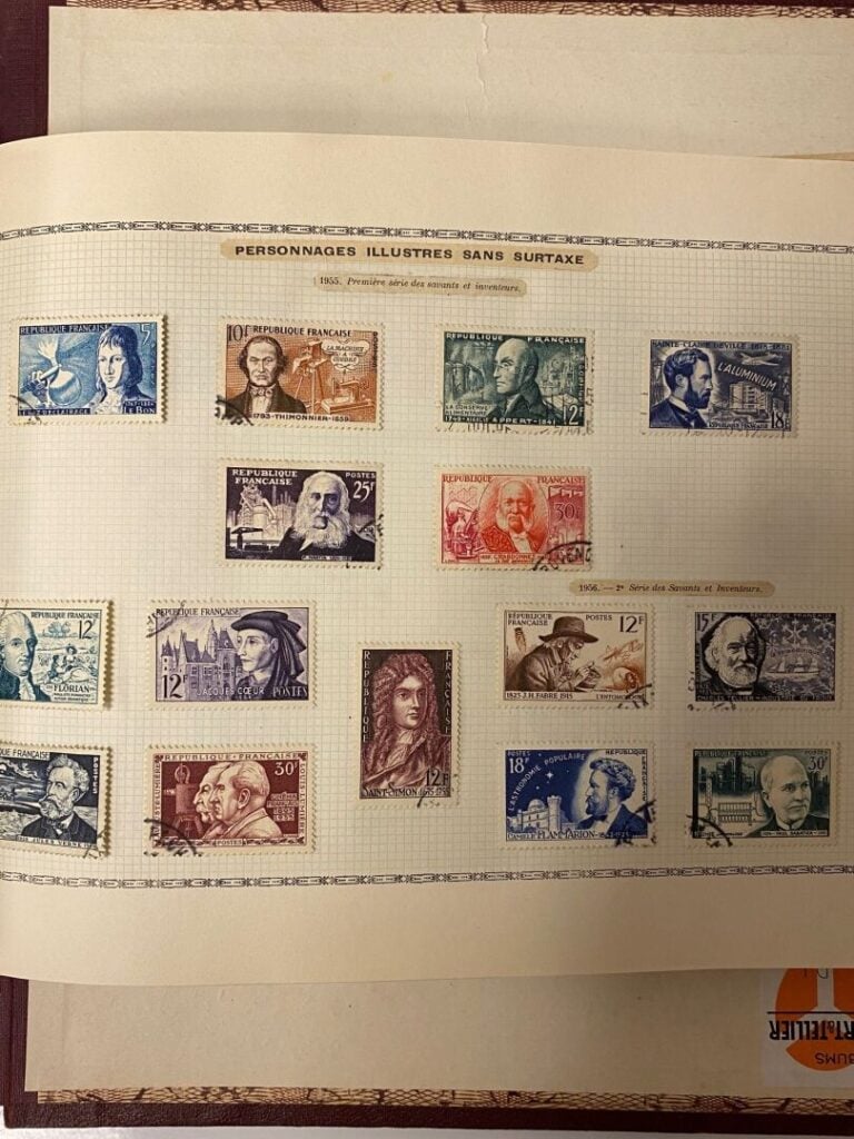 Belle collection de France et des anciennes colonies françaises.