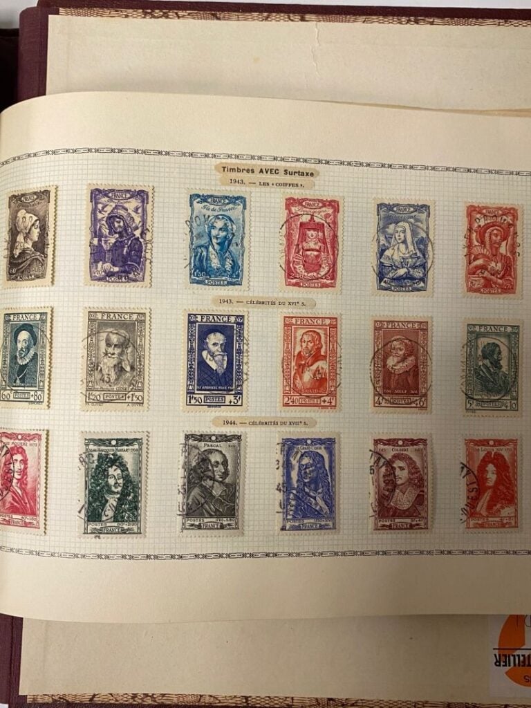 Belle collection de France et des anciennes colonies françaises.