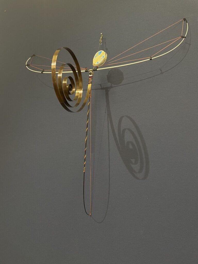 CAMINITI Martin (né en 1959) - Libellule - Sculpture, technique mixte