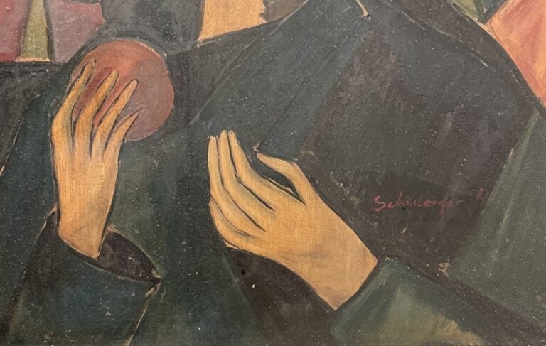 Dans le goût d' Armand SCHONBERGER (1885-1974) - Portrait de femme - Huile sur…