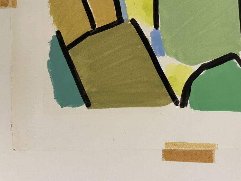 Émile LAHNER (1893-1980) - Compositions - Ensemble de trois gouaches, dont une…