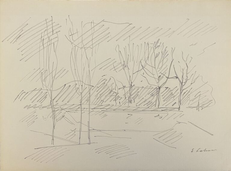 Émile LAHNER (1893-1980) - Paysage ou Marines - Ensemble de douze œuvres origin…