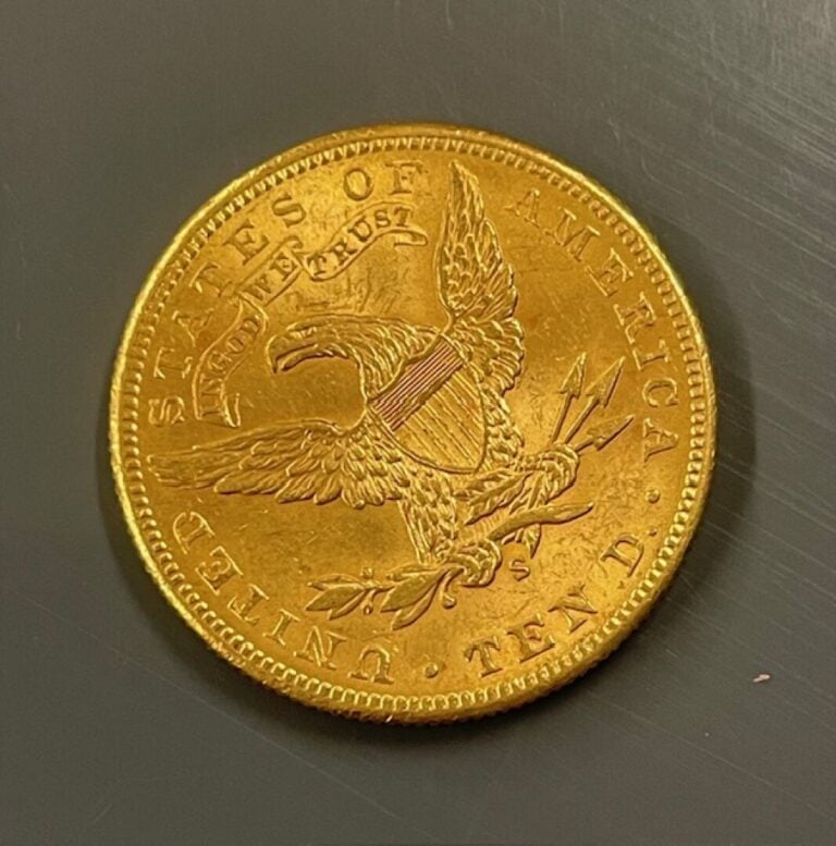 ETATS UNIS - Une pièce de 10 dollars or, Liberty 1905 - Poids : 16.7 g - (petit…