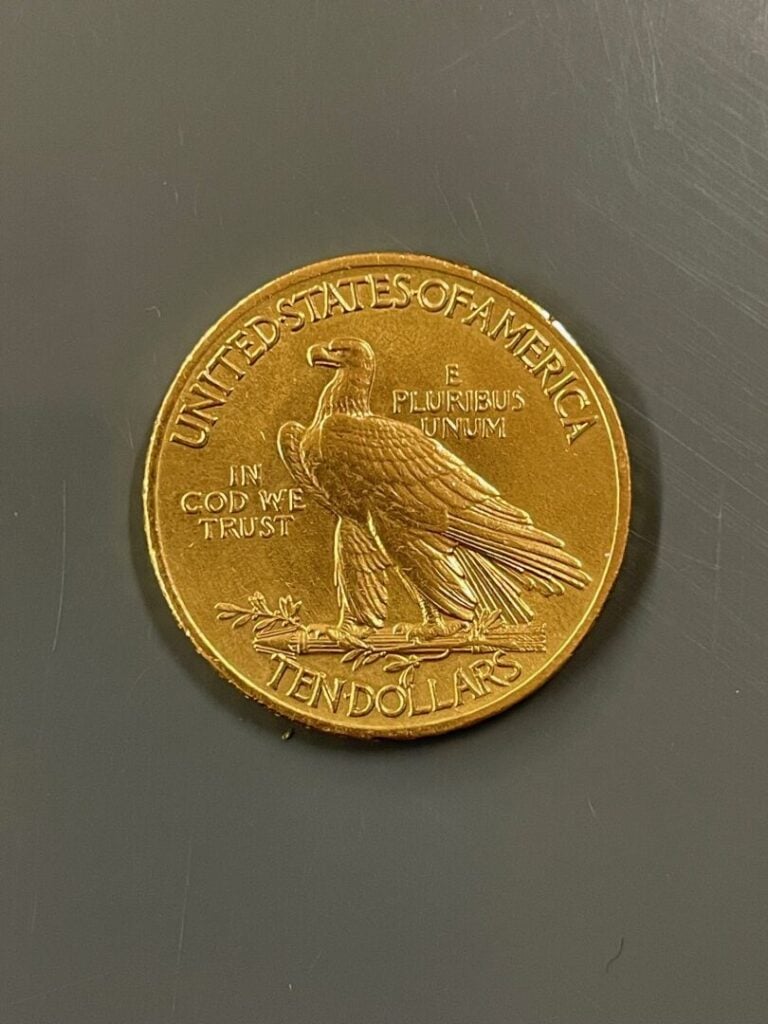 ETATS UNIS - Une pièce de 10 dollars or, Tête d'indien 1908 - Poids total : 16.…