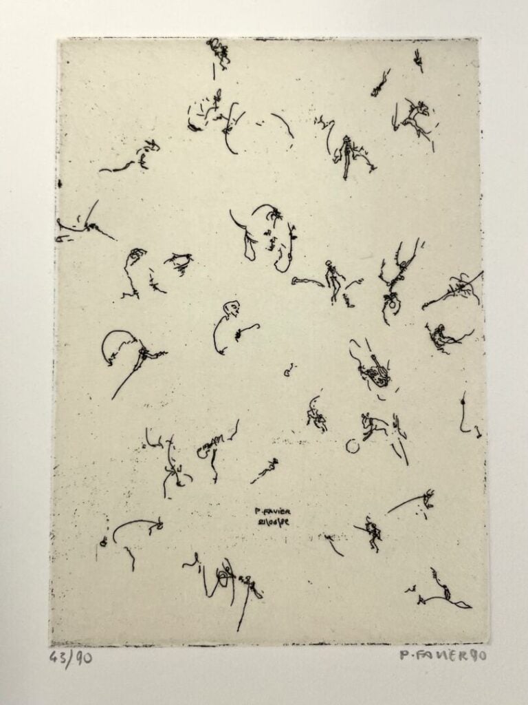 FAVIER Philippe (né en 1957) - Gravures 1981-1990,1971 - Livre imprimée sur pap…