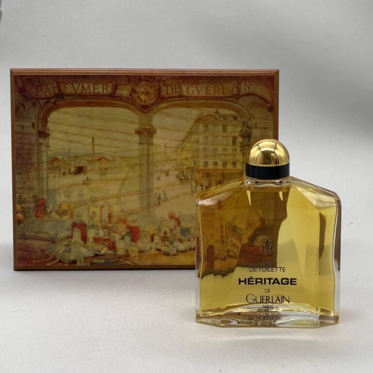 GUERLAIN, "Héritage" eau de toilette, coffret numéroté, édition limitée à 4000,…