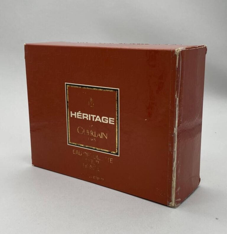 GUERLAIN, "Héritage" eau de toilette, coffret numéroté, édition limitée à 4000,…
