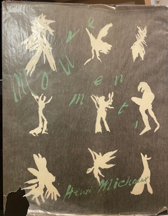 HENRI MICHAUX- Henri Michaux, Mouvements, Gallimard, Paris, 1951, in-4 broché,…