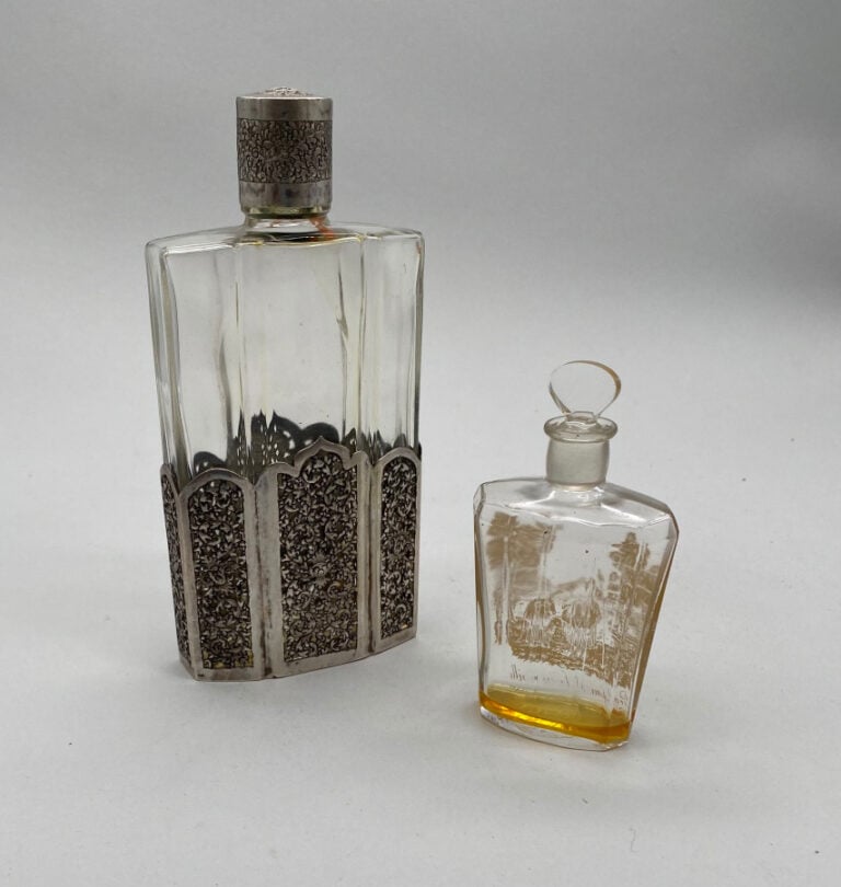 HOUBIGANT, pour "Parfum d'Argeville", 1920, 1 flacon en cristal de Baccarat sig…