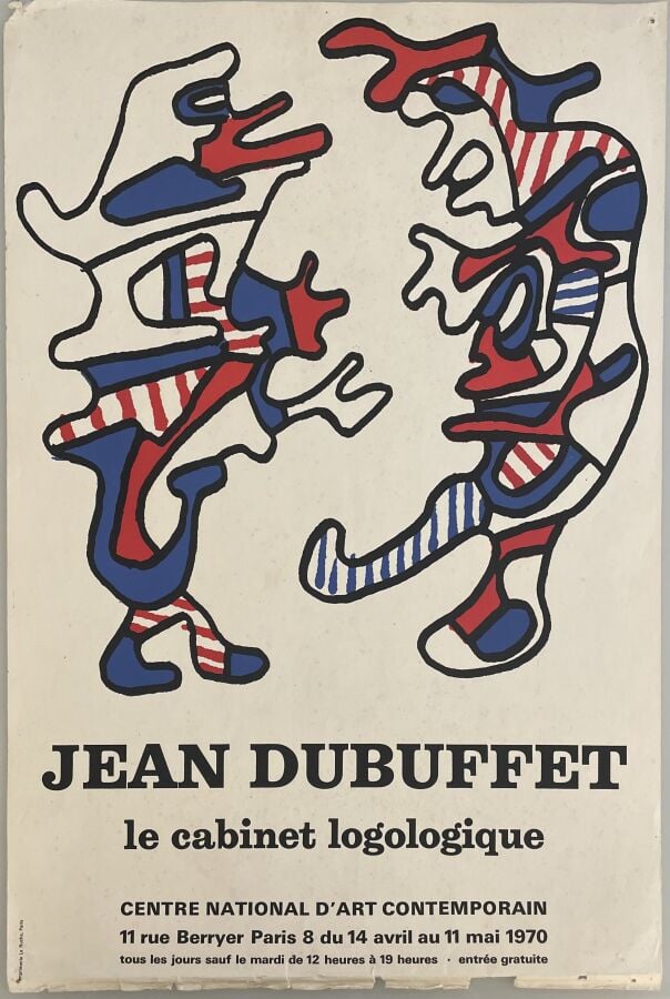 Jean DUBUFFET (1901-1985) - Coucou Bazar - Grand Palais 5 novembre au 1er décem…