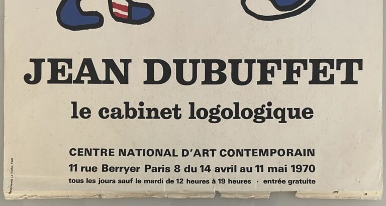 Jean DUBUFFET (1901-1985) - Coucou Bazar - Grand Palais 5 novembre au 1er décem…