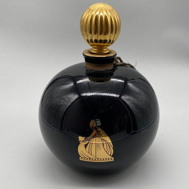 LANVIN, pour "l'Amorato", flacon boule noire globaux de Paul Iribe, modèle tard…
