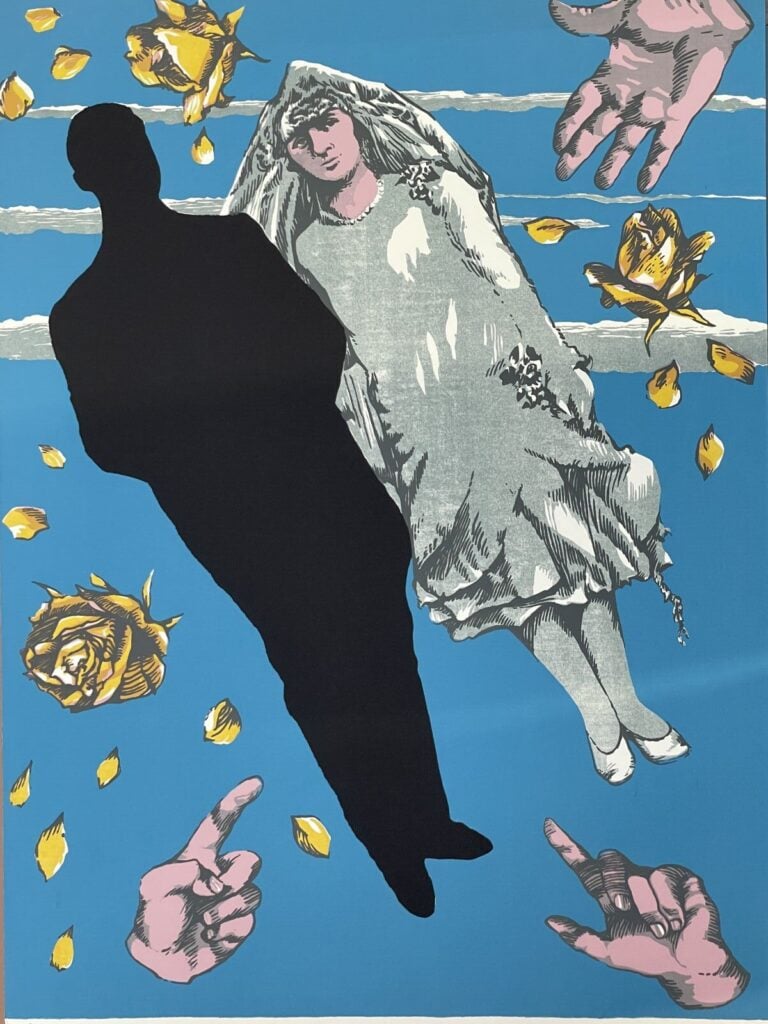 LATIL - "Oh mamie bird" - Ensemble de 5 lithographies, signées en bas à droite…