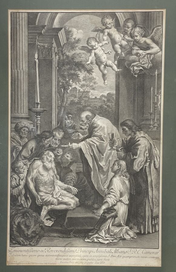 LOT comprenant : - 4 GRAVURES en noir "Saison des fruits", "Saison des épis","S…
