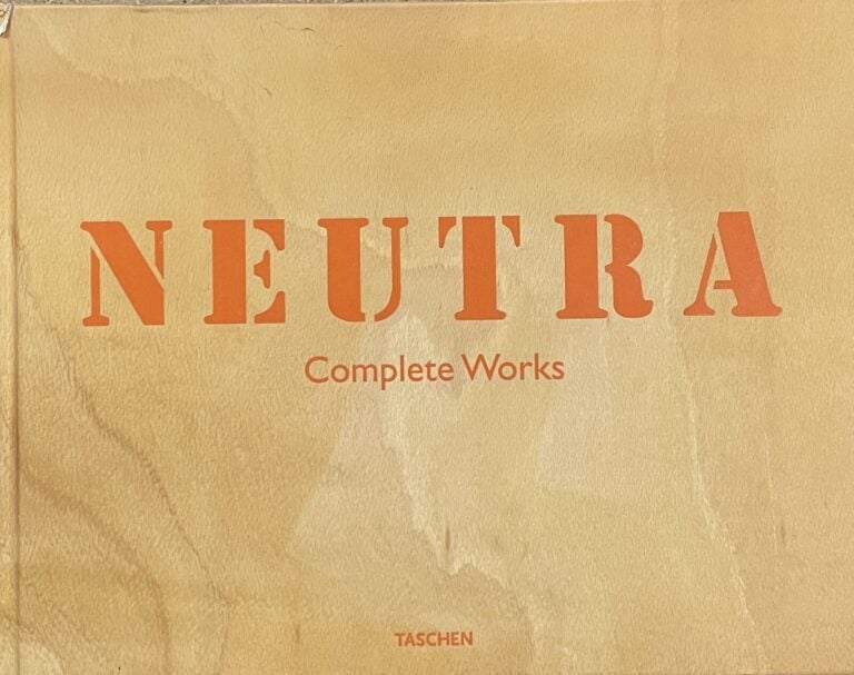 Lot de 5 ouvrages : - 1/ Richard Neutra / Barbara MacLamprecht - Complete works…
