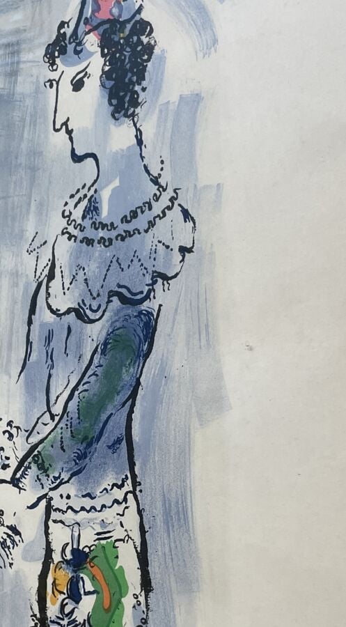 Marc CHAGALL (1887-1985) - Grand Palais, 1970 - - Affiche lithographique pour l…