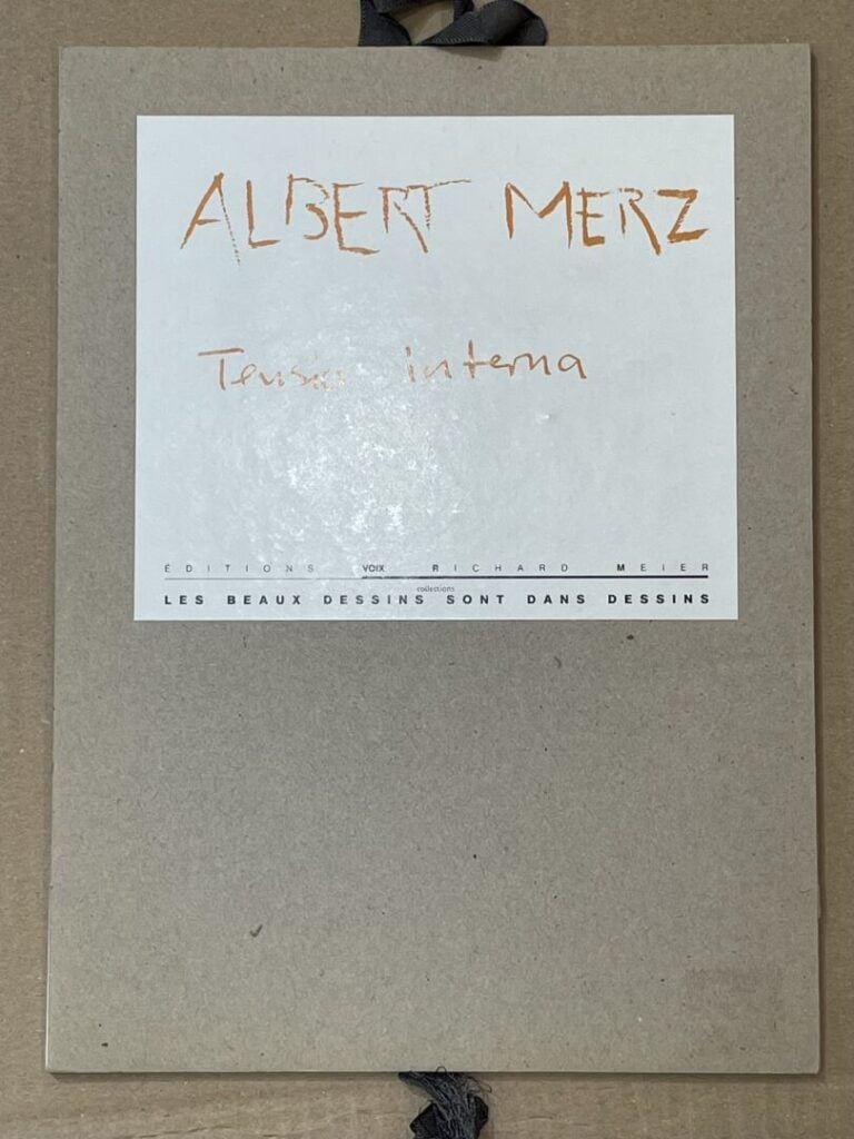 MERZ Albert (né en 1942) - Tensia Interna - Impression sur papier, alugraphie -…