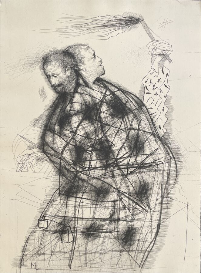 Miguel CONDÉ (1939-) - - Chronique des racines douces, 1986 - - Ensemble de dix…