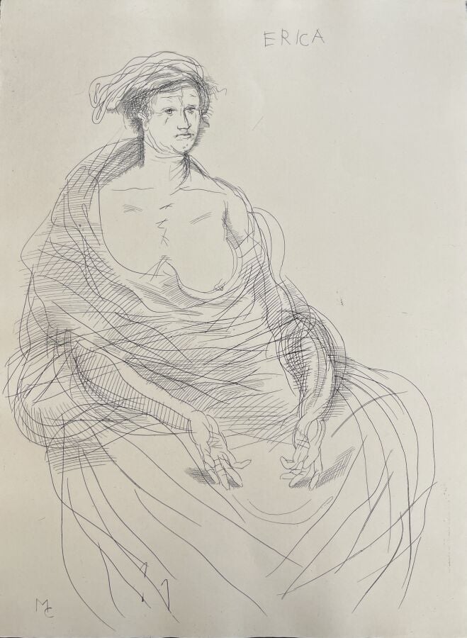 Miguel CONDÉ (1939-) - - Chronique des racines douces, 1986 - - Ensemble de dix…