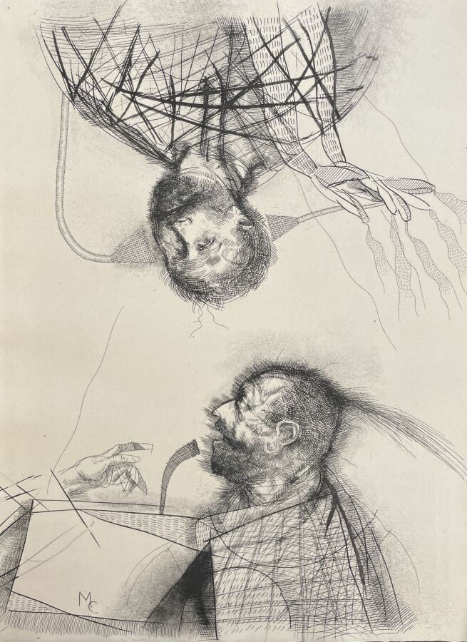 Miguel CONDÉ (1939-) - - Chronique des racines douces, 1986 - - Ensemble de dix…