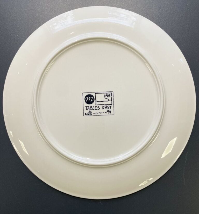 NEMOURS Aurélie (1910-2005) - Tables d'art, 1994 - Plat en céramique - Musées n…