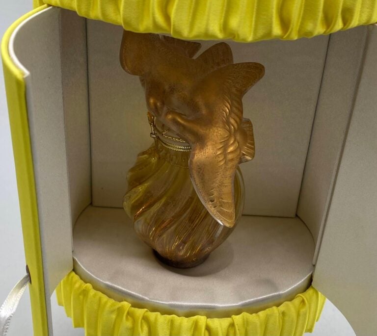 NINA RICCI pour "L'air du temps", flacon de Marc Lalique aux 2 colombes, réédit…