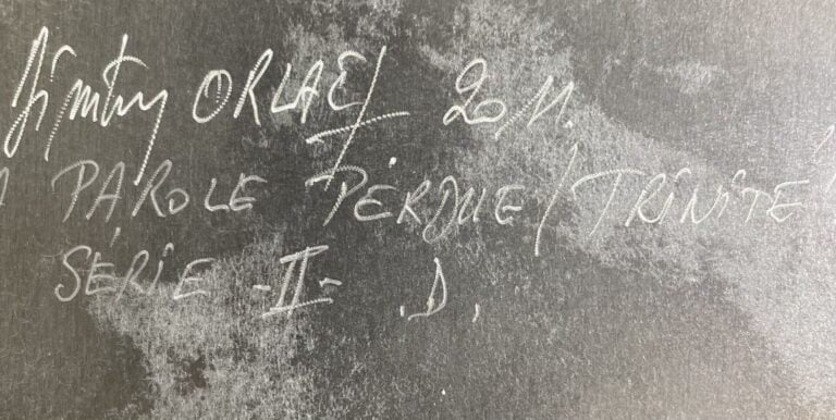 ORLAC Dimitry (né en 1956) - La parole perdue / Trinité Série II. D., 2011 - Ac…