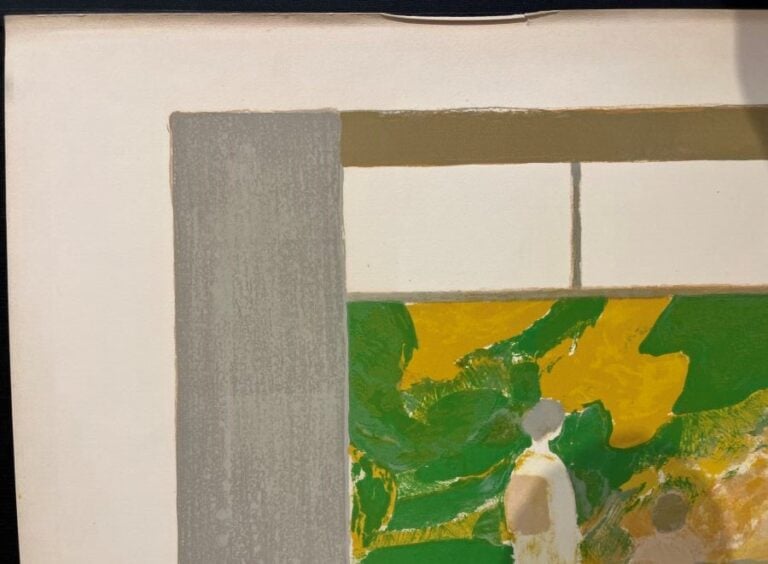 Paul JENKINS (1923-2012) - Sans titre V, 1986 - - Lithographie en couleurs, sur…