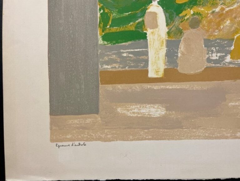 Paul JENKINS (1923-2012) - Sans titre V, 1986 - - Lithographie en couleurs, sur…