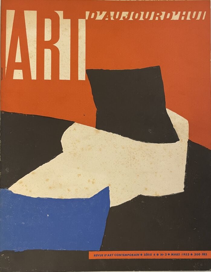 REVUE « ART D'AUJOURD'HUI » (André Bloc) - Ensemble de 6 numéros, février-mars…