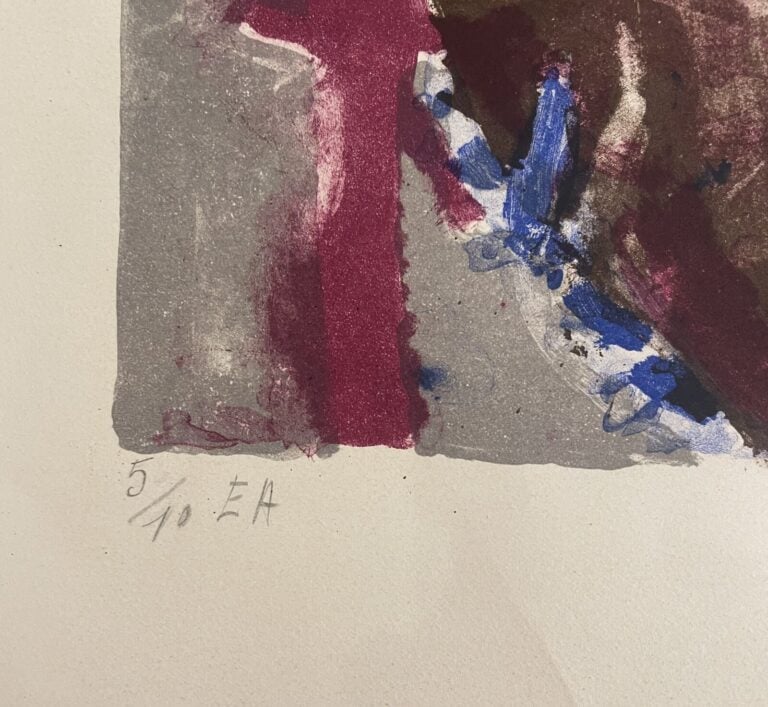 Rodolfo NIETO (1936-1988) - - Composition - - Lithographie en couleurs, signée…