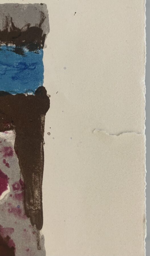 Rodolfo NIETO (1936-1988) - - Composition - - Lithographie en couleurs, signée…
